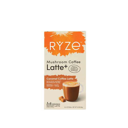 Caramel Coffee Latte Carton - Clean Style