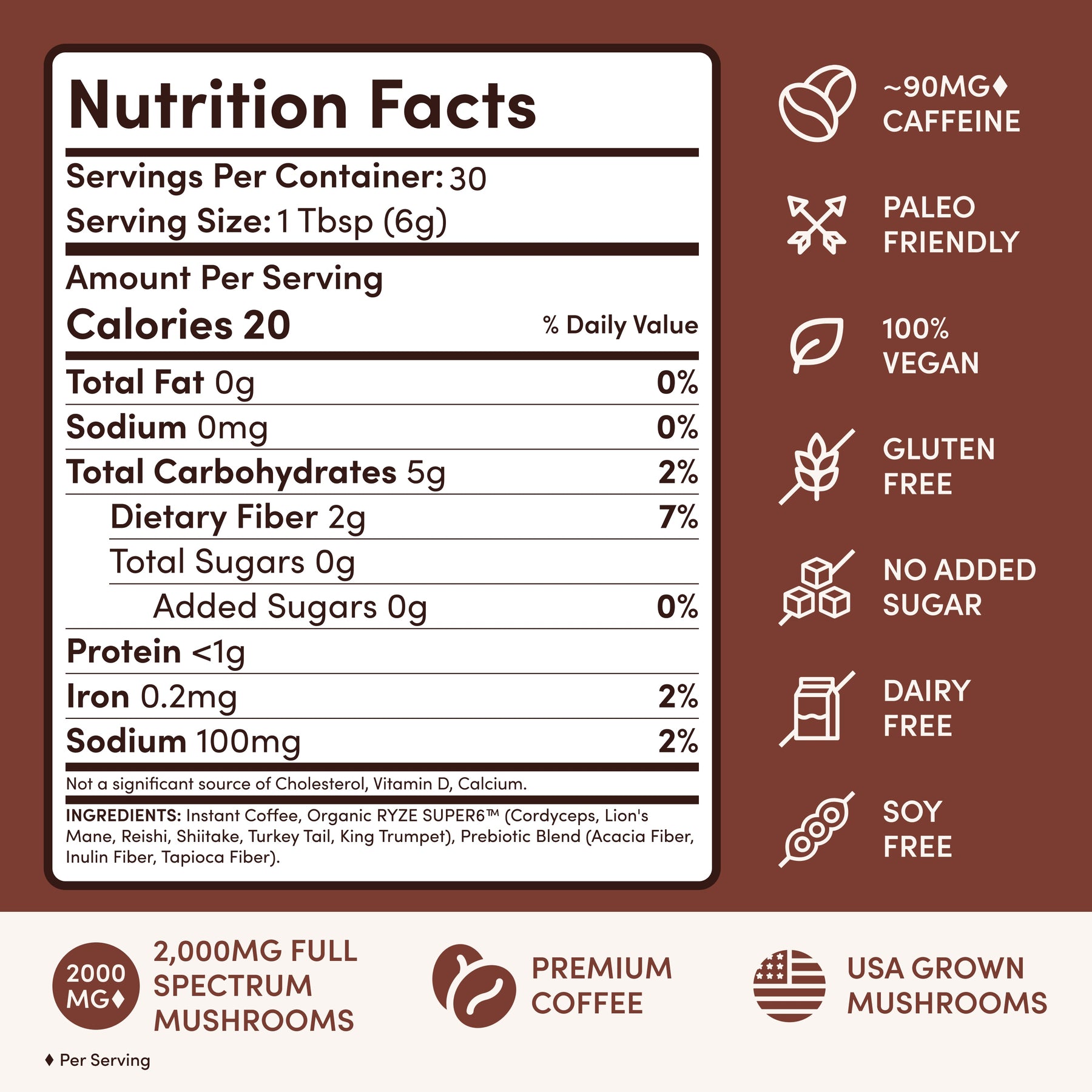 Mushroom Coffee Dark Roast Starter Kit (Upgrade) - Ready Routine