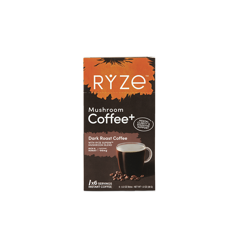 Dark Roast Mushroom Coffee Carton - Daily Pick