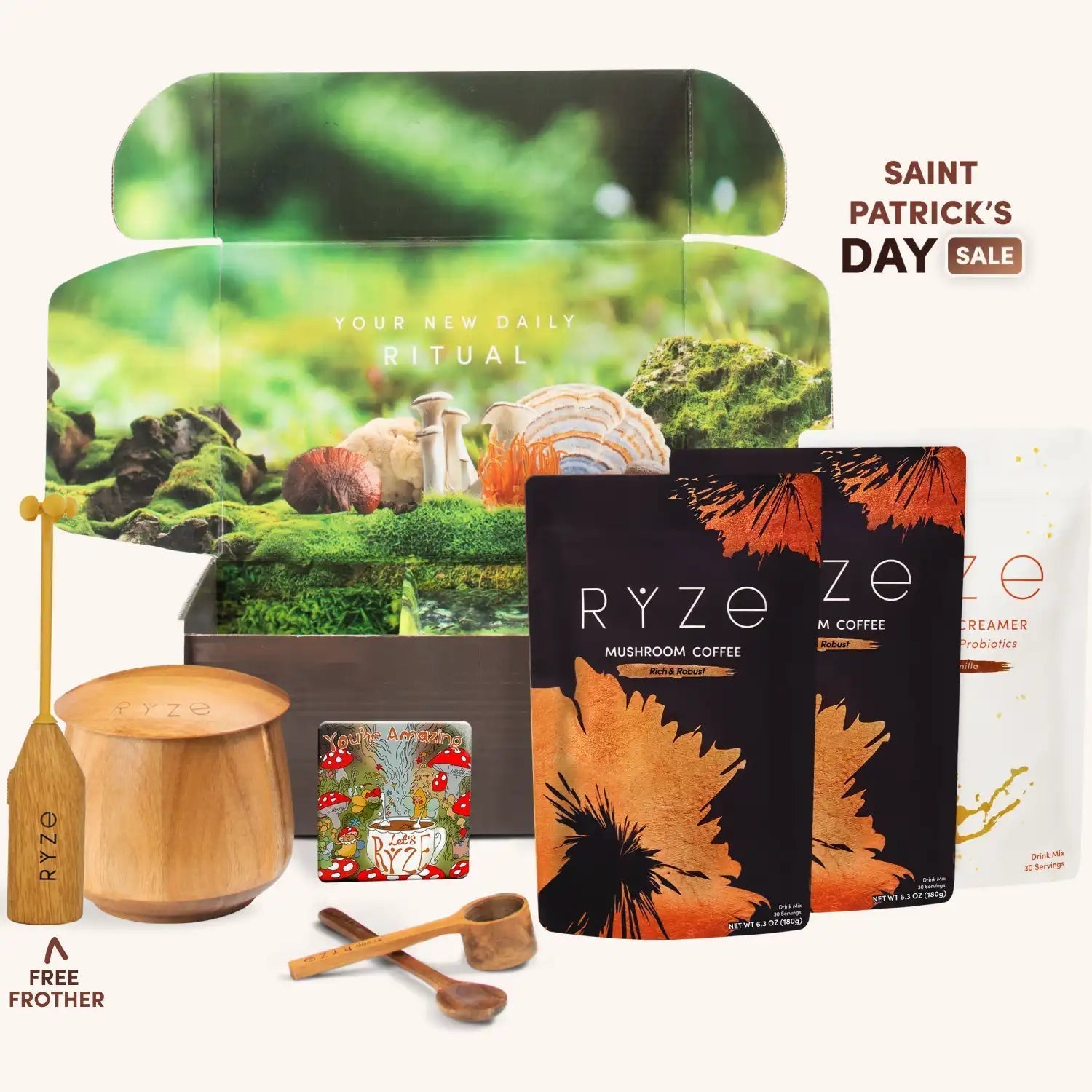 Mushroom Coffee House Blend Ritual Set - Fresh Pair