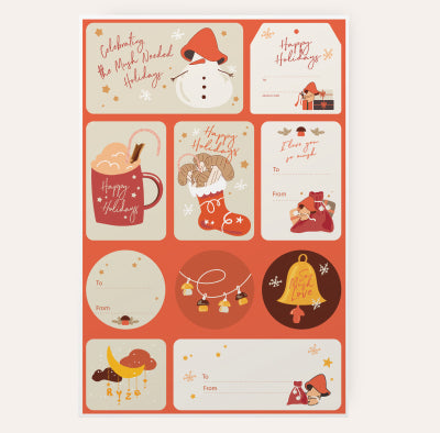 FREE Holiday Labels - Fresh Style