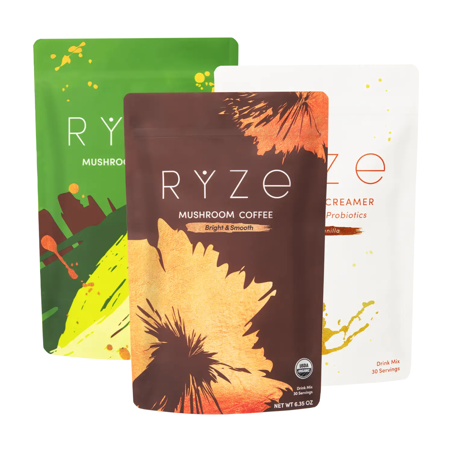 RYZE Ritual Set (Matcha + Coffee + Creamer) - Weekend Pair