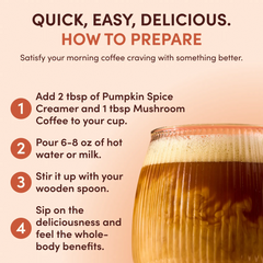 Pumpkin Spice Superfood Creamer Add-On (SPECIAL PRICING) - Premium Choice