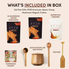 Mushroom Coffee House Blend Ritual Set - Fresh Pair