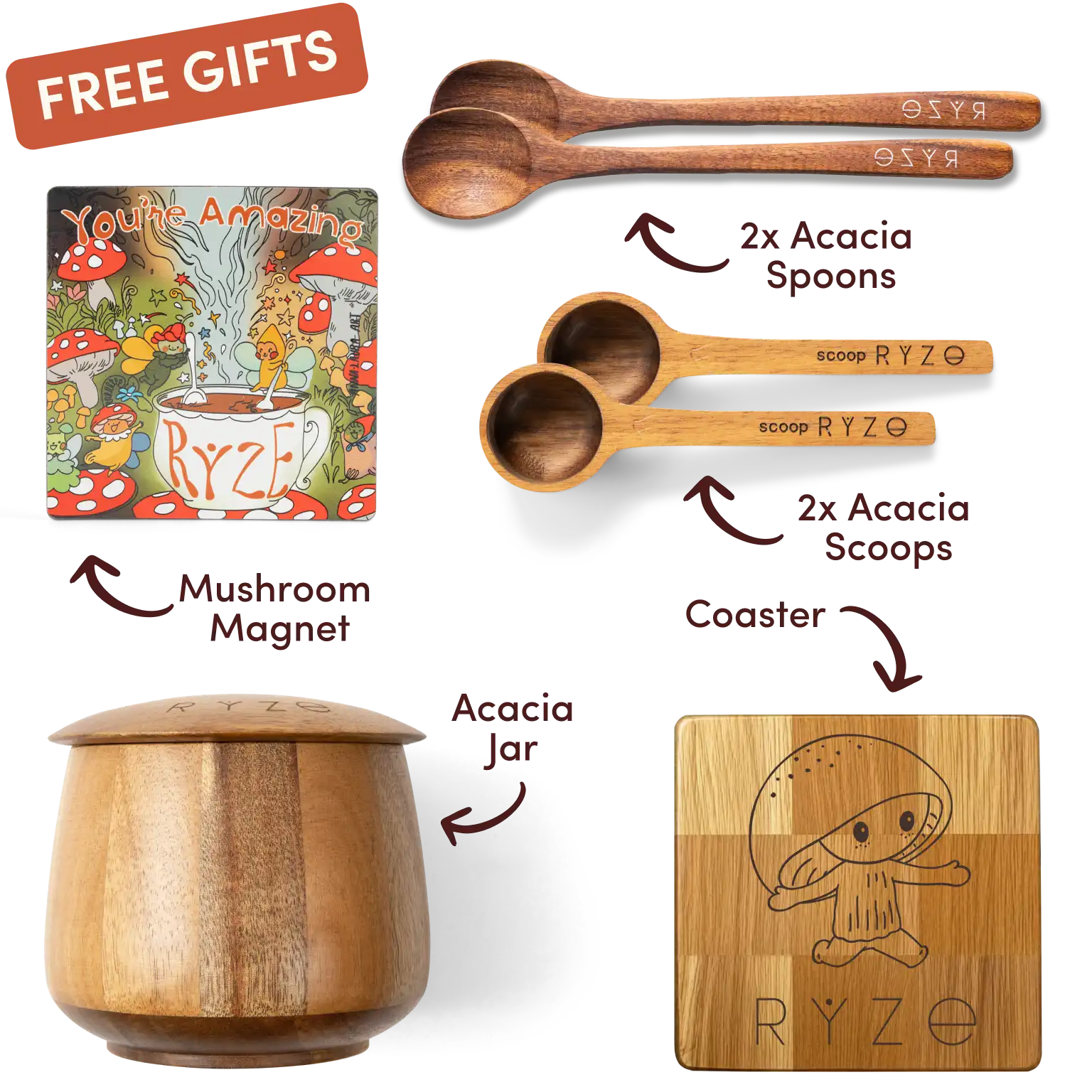 Cocoa Free Gift Bundle - Gift Ready