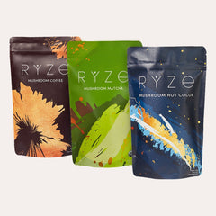 RYZE Hot Cocoa - with 6 Sleep Superfoods to Help Fall Asleep and Stay Asleep - Bright Touch