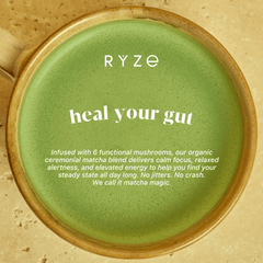 RYZE Organic Matcha Starter Kit (60 servings) - Gift Ready