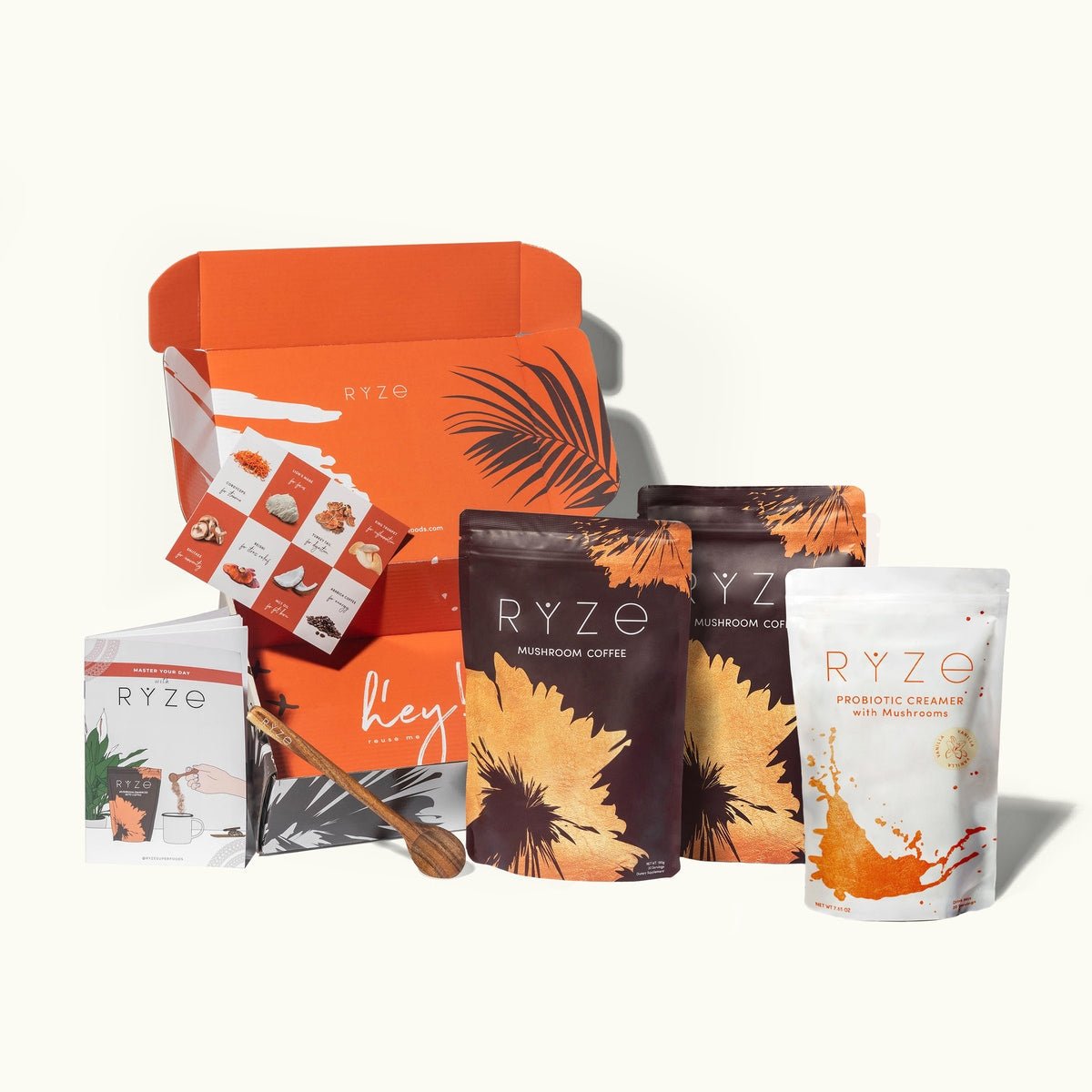 RYZE Starter Kit + Creamer (2 Coffees + 1 Creamer) - Easy Set